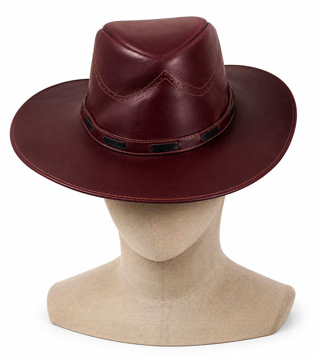 Sombrero de cuero colombiano