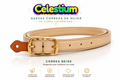 Correas de cuero colombiana para mujer