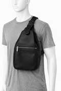 Bolso cruzado de cuero