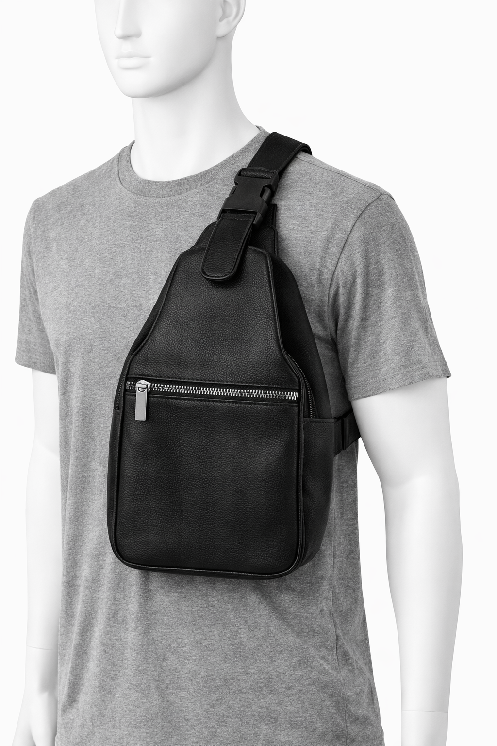 Bolso cruzado de cuero